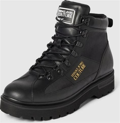 versace jeansvqbs12 lakeren veterboots|versace jeans couture.